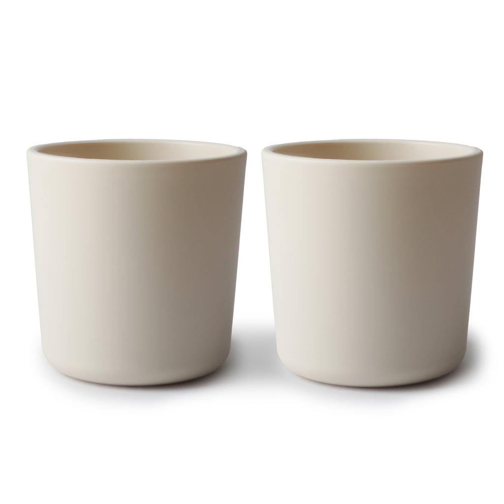 Mushie - Drinkbeker - Ivory - Set van 2 stuks